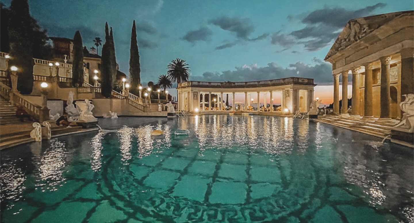 neptune pool at hearst castle