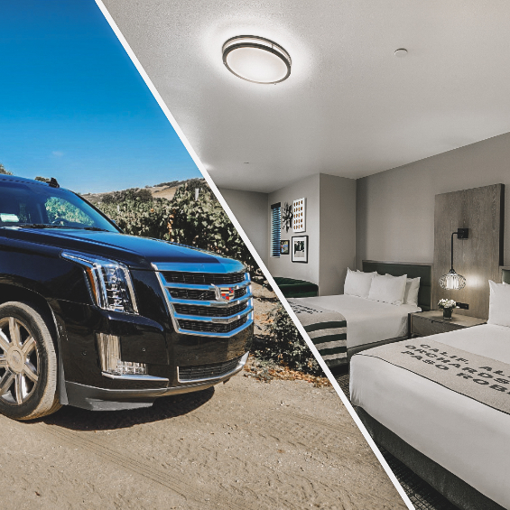 Escalade with Hotel Room for a hotel and wine tour package