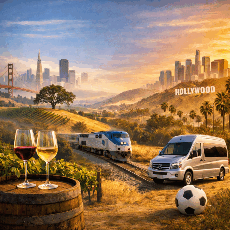 SF and LA wine country