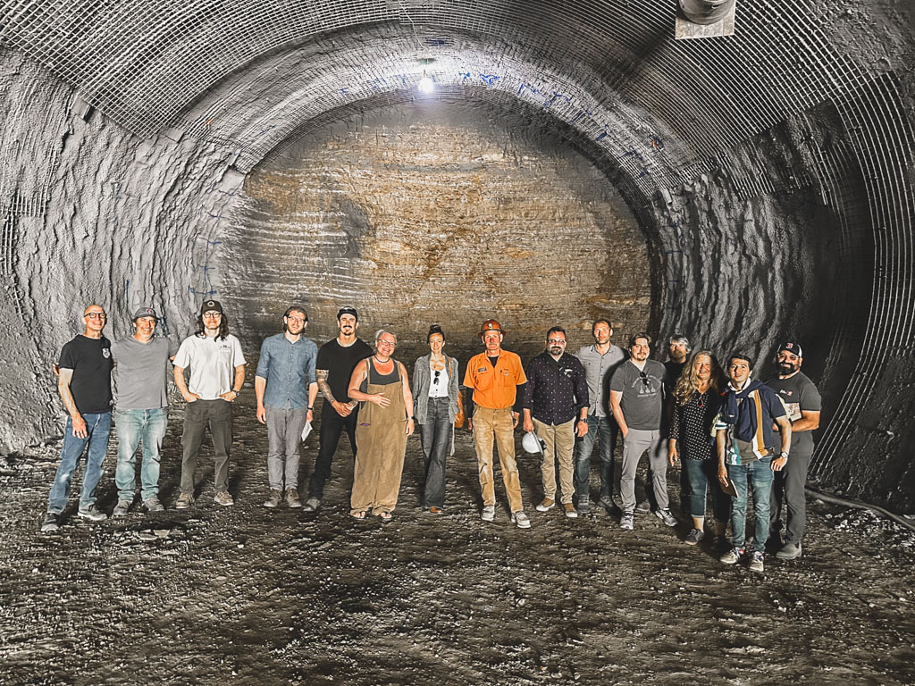 Corporate Group in Cave